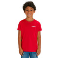 Kids Mini Script T-Shirt French Navy