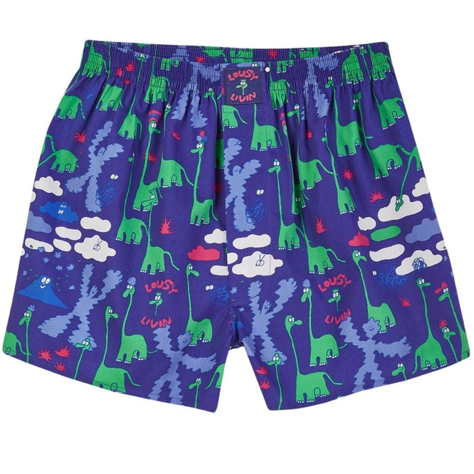 Dinos Boxershorts Violett