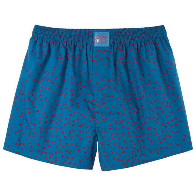 Dots Boxershorts Teal