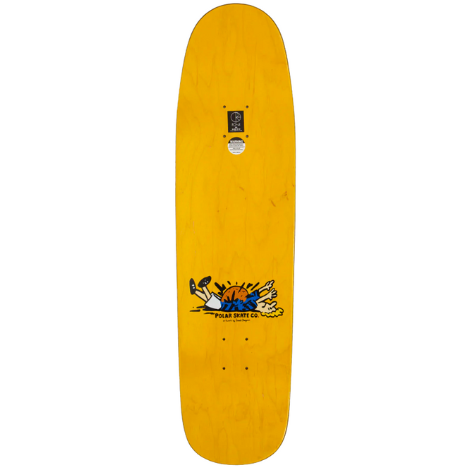 Team Model Basketball Yellow P9 8.625" Skateboard Deck