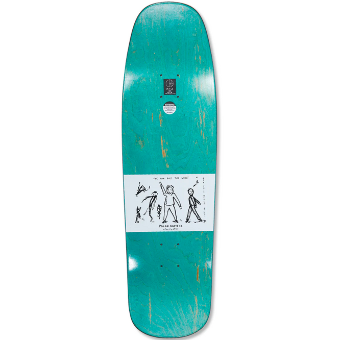 Team Model The Proposal 1992 9.2" Blue Skateboard Deck