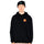 Classic Dot Chest Hoodie Black