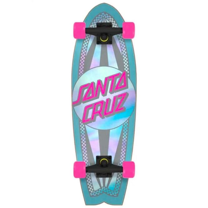 Prismatic Dot Blue/Pink 27.7" Complete Cruiser