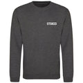 Kids Mini Script Sweater Deep Black