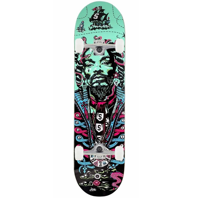 Stoked Commander Voodoo Premium Complete Skateboard