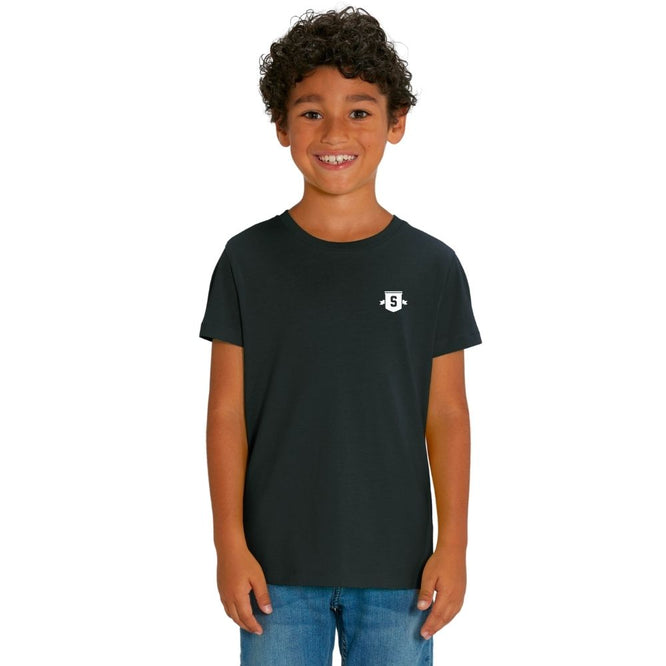 Kids Mini Shield T-Shirt Black