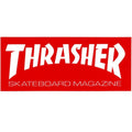 Skate Mag Super Sticker Red