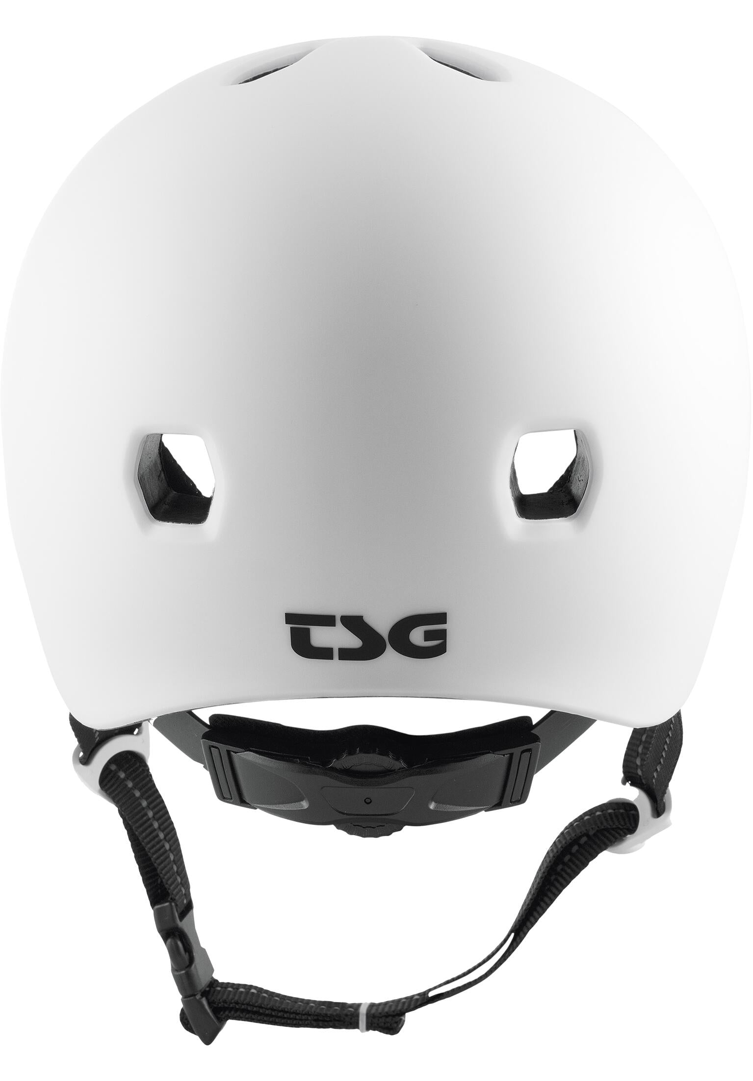 Meta Solid Color Satin White Helm