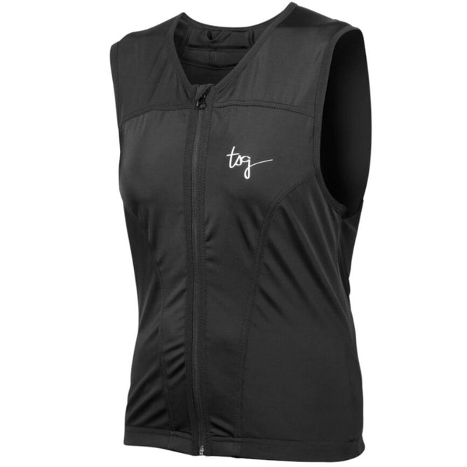 Womens Backbone Vest A Black/White